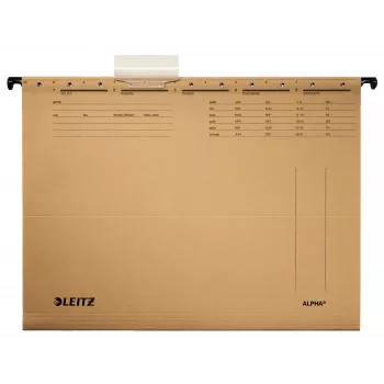 Leitz ALPHA ripustuskansio kartonki A4 ruskea