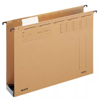 Leitz ALPHA ripustuskansio kartonki, muovi A4 ruskea
