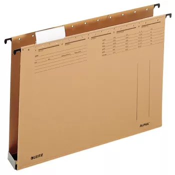 Leitz ALPHA ripustuskansio kartonki A4 ruskea