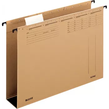 Leitz ALPHA ripustuskansio kartonki A4 ruskea