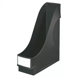 LEITZ seisova asiakirjateline erikoisleveä, A4, polystyreeni, musta, kapasiteetti 92 mm (2425-00-95)