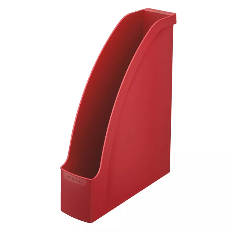 Leitz Magazinablage Plus Standard, punainen, muovi, A4, 7 cm, 78 mm, 300 mm