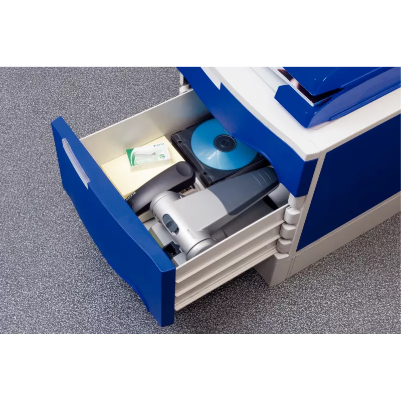 Leitz Heavy Duty rei'itin, 65 arkkia, musta, harmaa, 8 cm, 5,5 mm, A4, 130 mm