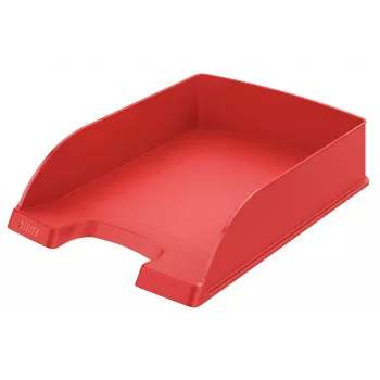 Leitz Plus kirjealusta, vakio, polystyreeni, punainen, 255 mm, 357 mm, 70 mm, 280 g