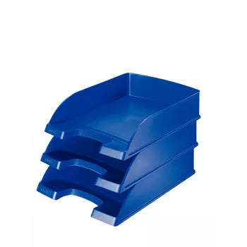 Leitz Plus kirjealusta, vakio, polystyreeni, sininen, 255 mm, 357 mm, 70 mm, 280 g