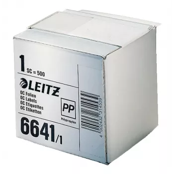 Leitz 66411000 itseliimautuva tarra läpinäkyvä