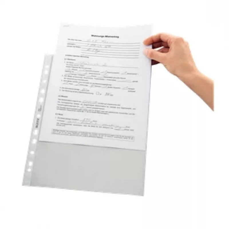 Leitz laatutasku 75 my A4, A4, läpinäkyvä, polypropeeni (PP), 0,075 mm, 230 mm, 1 mm