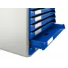 Leitz lomakesarja, 10 laatikkoa, muovi, sininen, harmaa, 285 mm, 355 mm, 290 mm