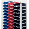 Leitz kirjealusta Rack Plus 3 lokeroa, muovi, musta, A4, A4, 3 laatikkoa, kirje