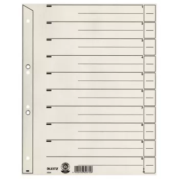 Leitz 16540085 kortti harmaa