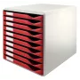 Leitz 52810028 säilytyslaatikko polystyreeni bordeaux, harmaa