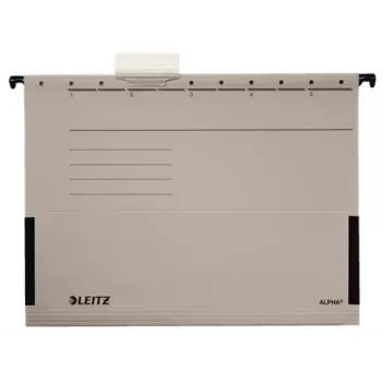 Leitz 19863085 riippukansio kartonki A4 harmaa