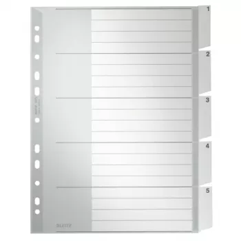 Leitz Register Blanc, 238 mm, 297 mm, 1 kpl Leitz Register Blanc. Leveys: 238 mm, korkeus: 297 mm. Määrä pakkausta kohti: 1 kpl