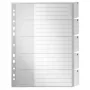 Leitz Register Blanc, 238 mm, 297 mm, 1 kpl Leitz Register Blanc. Leveys: 238 mm, korkeus: 297 mm. Määrä pakkausta kohti: 1 kpl