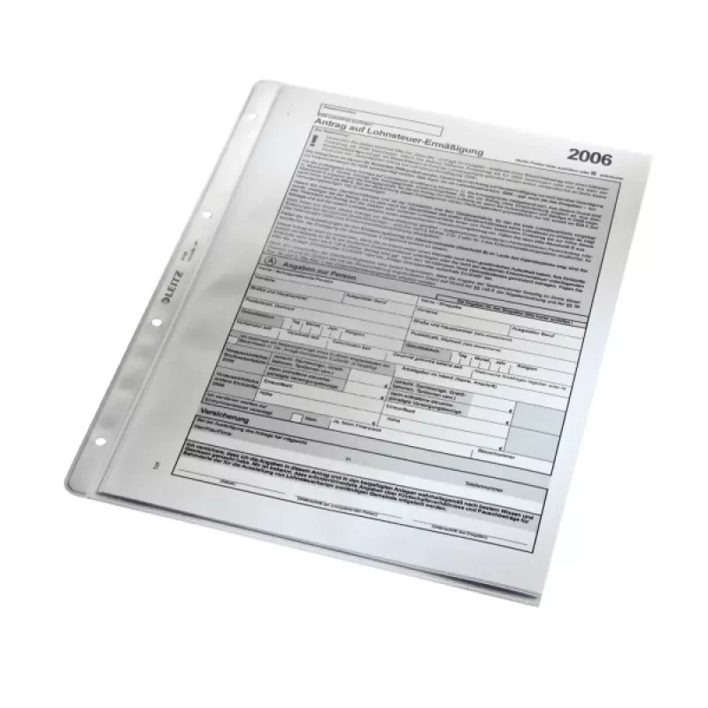 Leitz 47400003 kirkas muovitasku A4 polypropeeni (PP)
