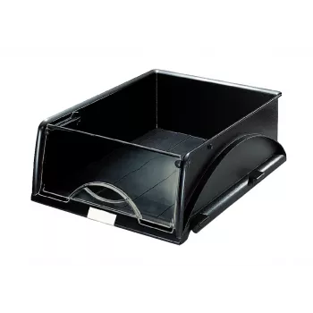 Leitz Tray Sorty Standard, muovi, musta, A4, 285 mm, 385 mm, 125 mm