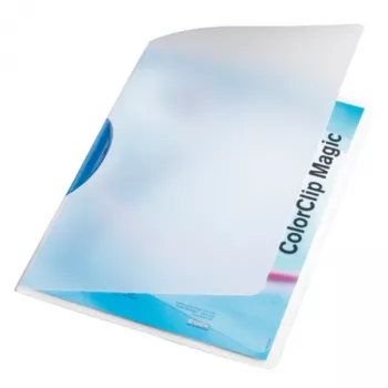 Leitz ColorClip Magic - sininen raporttikansio polypropeeni (PP)