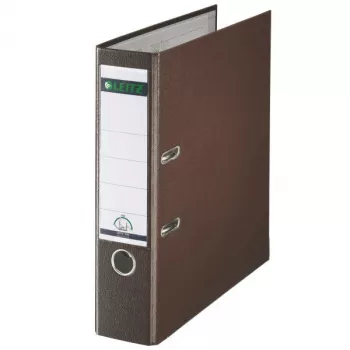 Leitz muovinen vipukansio A4 80 mm 180° rengaskansio ruskea