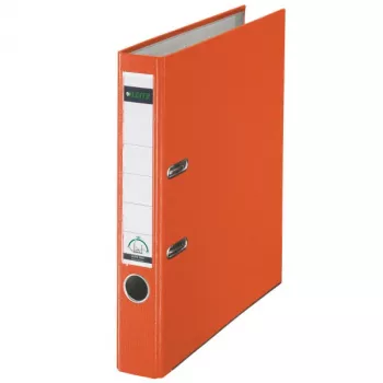 Leitz 180° vipukansio muovi, A4, polyeteeni, oranssi, 350 arkkia, 5 cm, 285 mm