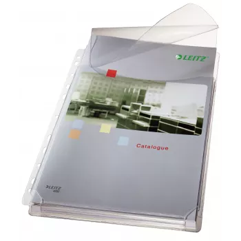 Leitz laajennettava kirkas muovitasku 170my kannella A4, 210 x 297 mm (A4), läpinäkyvä, polyvinyylikloridi (PVC), pystysuunta, ylhäällä, 80 g/m²