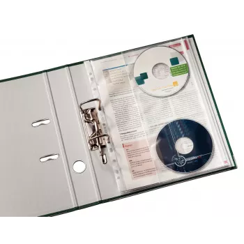 Leitz Premium CD-kotelo A4, 30 % kierrätysmuovia kuluttajaa edeltävistä jätteistä