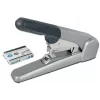 Leitz Heavy Duty flat Clinch -nitoja, 60 arkkia, harmaa, vaaleanharmaa, standard-clinch, 25/10, 6 cm, 110 niittiä