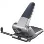 Leitz Heavy Duty -rei'itin, 65 arkkia, hopea, 8 cm, 5,5 mm, A5, 1 kg