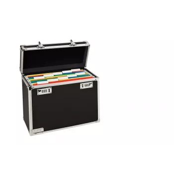 Leitz mobiili asiakassalkku lukittava A4, musta, kromi, muovi, yhdistelmälukko, 15 L, 366 mm, 165 mm