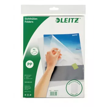 Leitz laatukansio A4, 30 % kierrätettyä muovia kuluttajaa edeltävästä materiaalista, A4, polypropeeni (PP), pysty, 220 mm, 313 mm, 20 g