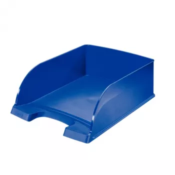 Leitz Briefablage Plus Jumbo, muovi, sininen, A4, kirjekuori, kirje, muistilappu, paperi, 242 x 330 x 95 mm, 255 x 357 x 103 mm