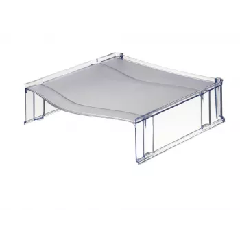 Leitz Briefablage Erhöhung Plus Universal, muovi, harmaa, läpinäkyvä, 254 mm, 265 mm, 70 mm, 200 g