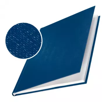 Leitz impressBIND kannet kova pellava 3,5 mm, A4, kartonki, sininen, 35 arkkia, 3,5 mm, 216 mm