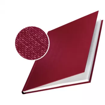 Leitz impressBIND kannet kova pellava 3,5 mm, A4, kartonki, punainen, 35 arkkia, 3,5 mm, 216 mm