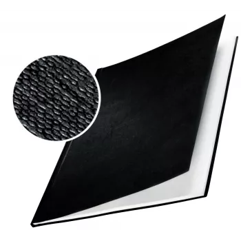 Leitz impressBIND kannet kova pellava 14,0 mm, A4, kartonki, musta, matta, 140 arkkia, 1,4 cm