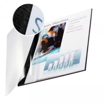Leitz impressBIND kansi Soft 7,0 mm, A4, musta, 70 arkkia, 214 mm, 302 mm, 11 mm