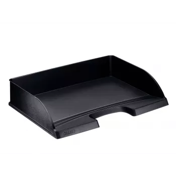 Leitz Briefablage Plus Landscape Standard, muovi, musta, A4, 350 x 245 x 63 mm, 363 mm, 273 mm