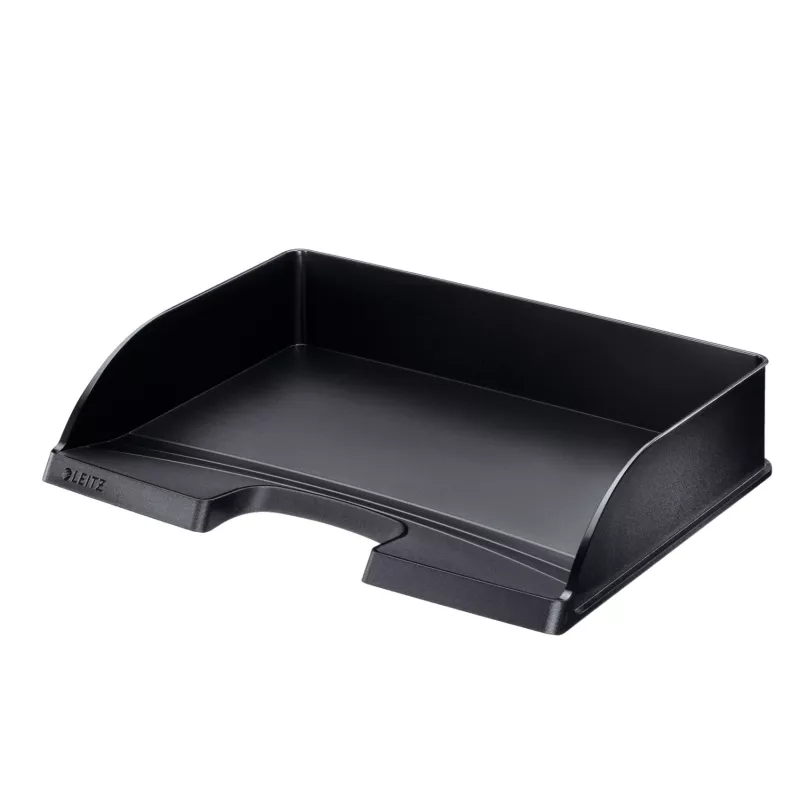 Leitz Briefablage Plus Landscape Standard, muovi, musta, A4, 350 x 245 x 63 mm, 363 mm, 273 mm
