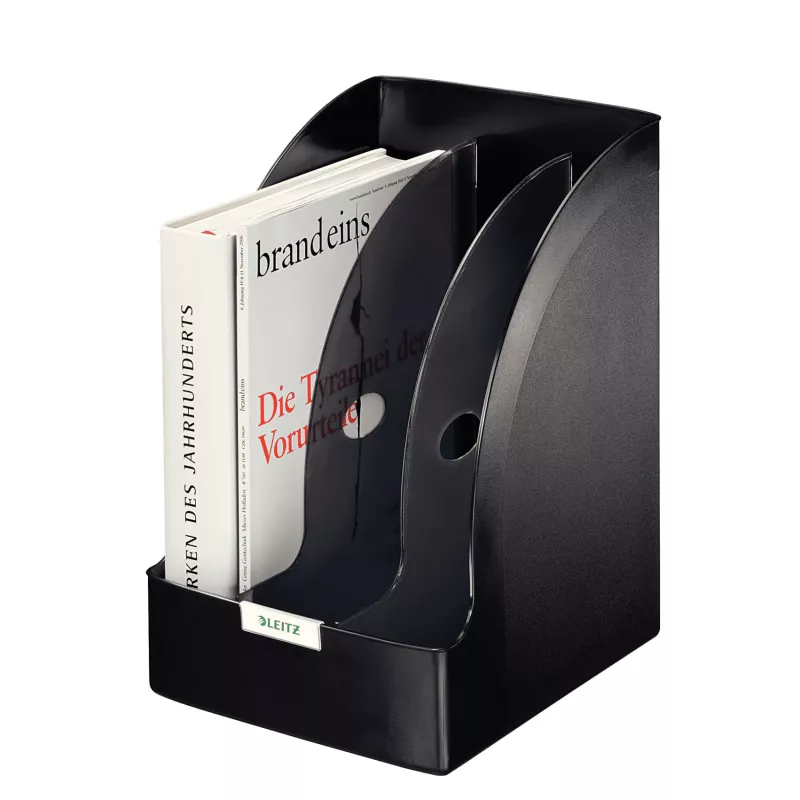 Leitz Magazinsammler Plus Jumbo, musta, muovi, A4, 20,5 cm, 213 mm, 321 mm