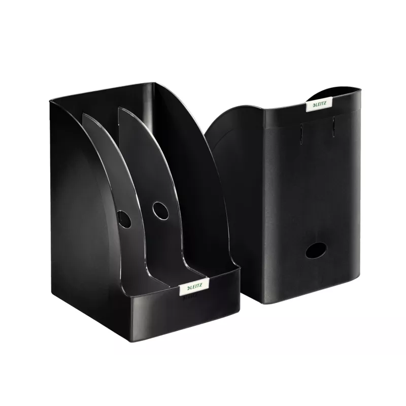 Leitz Magazinsammler Plus Jumbo, musta, muovi, A4, 20,5 cm, 213 mm, 321 mm