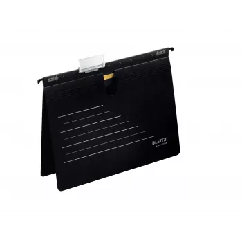 Leitz riippukansio Alpha Active FSC®, A4, musta, kartonki, 225 g/m², FSC, DIN 821, 348 mm