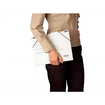 Leitz riippukansio Alpha Active FSC®, A4, valkoinen, kartonki, 348 mm, 260 mm, 90 g