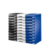 Leitz Briefablage -laatikko Plus, muovi, harmaa, A4, 234 x 325 x 53 mm, 255 mm, 376 mm