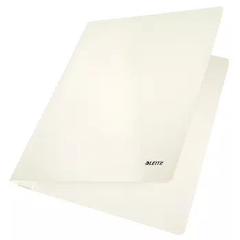 Leitz WOW -litteäkansio kartonki/kartonki A4, A4, kartonki, valkoinen, pysty, 250 arkkia, 80 g/m²