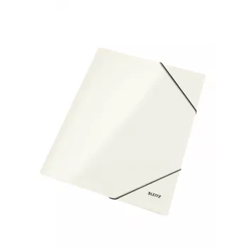 Leitz WOW 3-läppäkansio Card/POB A4, A4, polypropeeni (PP), metalli, valkoinen, 250 arkkia, 241 mm, 5 mm