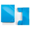 Leitz WOW 3-läppäkansio Card/POB A4, A4, polypropeeni (PP), sininen, 250 arkkia, 80 g/m², paperi