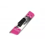 Leitz Active WOW -rei'itin LAF-kansioille, 2 arkkia, metalli, pinkki, muovi, ruostumaton teräs, 8 cm, 5,5 mm, 30 g