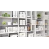 Leitz Click & Store WOW DVD-säilytyslaatikko, valkoinen, kartonki, 206 mm, 325 mm, 147 mm, 570 g
