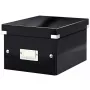 Leitz Click & Store WOW pieni säilytyslaatikko, musta, kartonki, 7,4 L, 200 x 250 x 148 mm, 540 g, 1 kpl