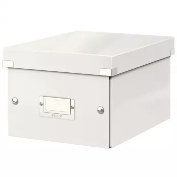 Leitz Click & Store WOW pieni säilytyslaatikko, valkoinen, kartonki, 7,4 L, 200 x 250 x 148 mm, 540 g, 1 kpl