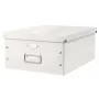 Leitz Click & Store WOW suuri säilytyslaatikko, valkoinen, kartonki, 369 mm, 482 mm, 200 mm, 1,28 kg